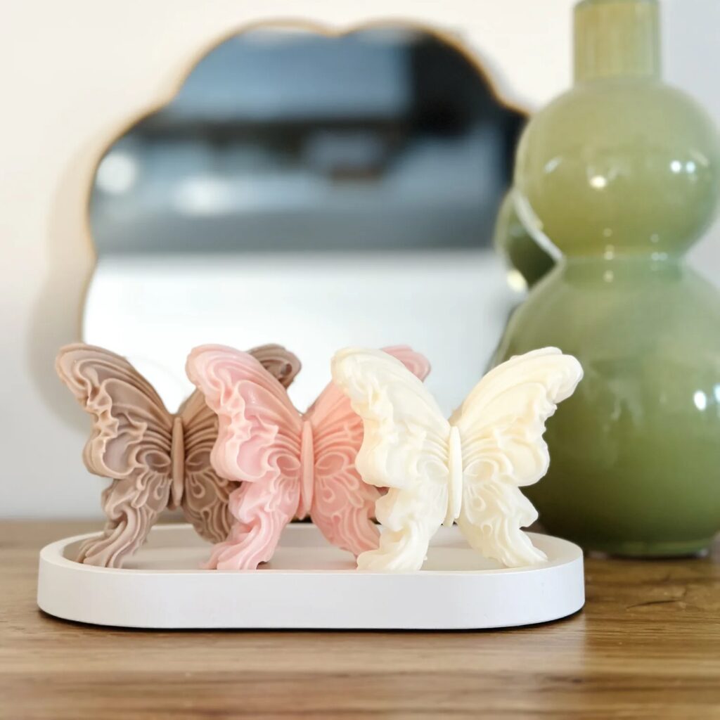 Świeca dekoracyjna motyl