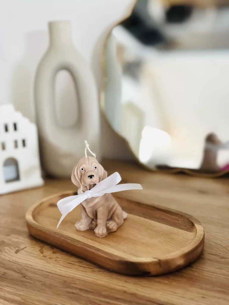 Świeca sojowa pies myśliwski