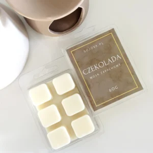 Sojowy wosk zapachowy do kominka - czekolada