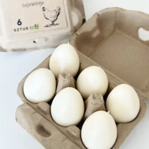 Zestaw jajek – świece sojowe w wytłaczance