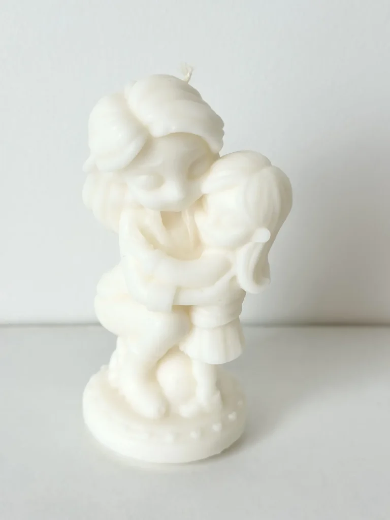 Świeca sojowa na Dzień Mamy – Mama z córką, wyjątkowy prezent dla mamy